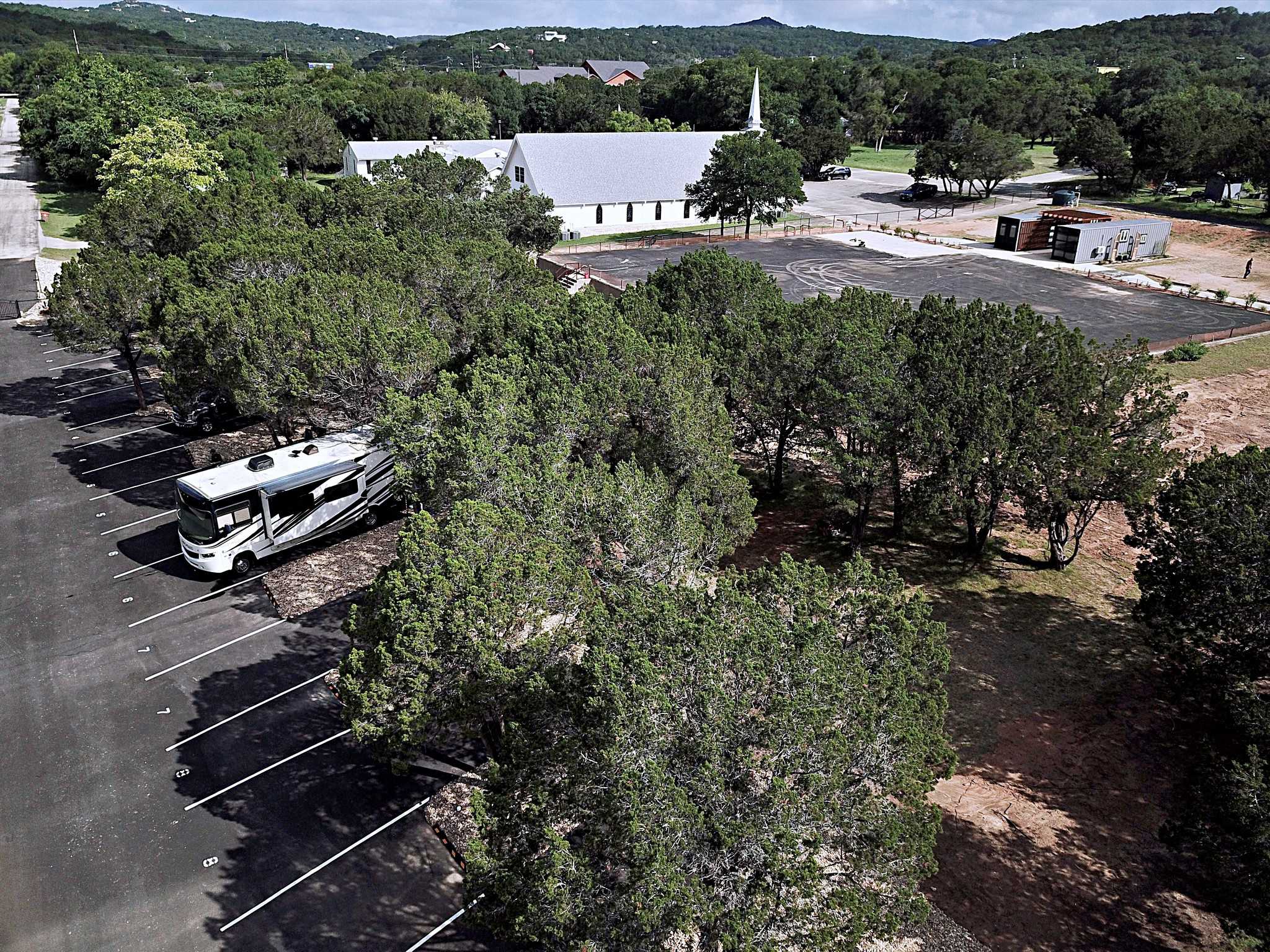 rv park canyon lake arial view parking 2